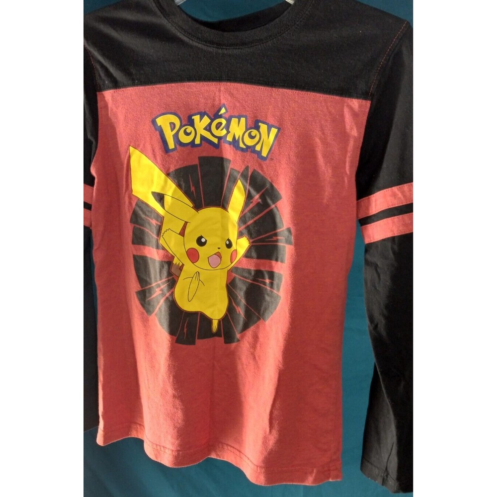 Pokemon boys medium long sleeve shirt graphic colorful